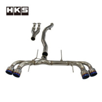 GT-R R35 07- HKS Racing Muffler Catback Sportavgassystem Staight-pipe